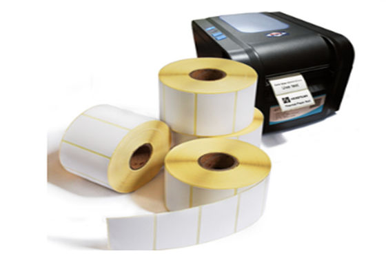 De kleefstof bedekte 102x76mm 102x152mm Thermische Verschepende Etiketten met een laag