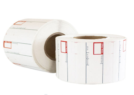SGS keurde 57x32mm Zelfklevende Verschepende Etikettensticker goed