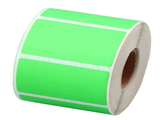 Glanzende Gelamineerde 57x32mm Waterdichte Zelfklevende Etiketten