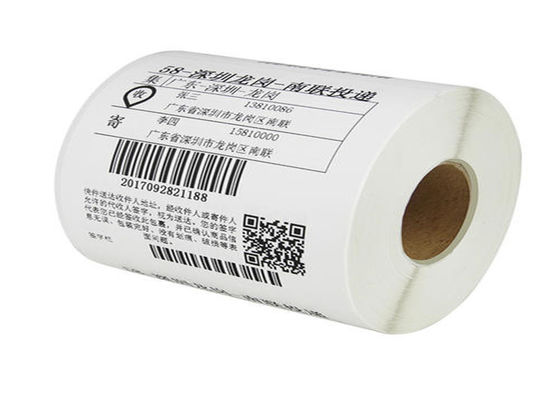 FSC keurde 67x28mm Waterdichte Zelfklevende Etiketten goed