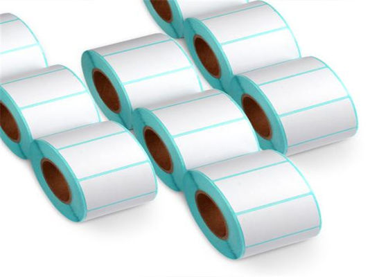 57x32mm Adres Geperforeerde Streepjescodeprinter Label Roll