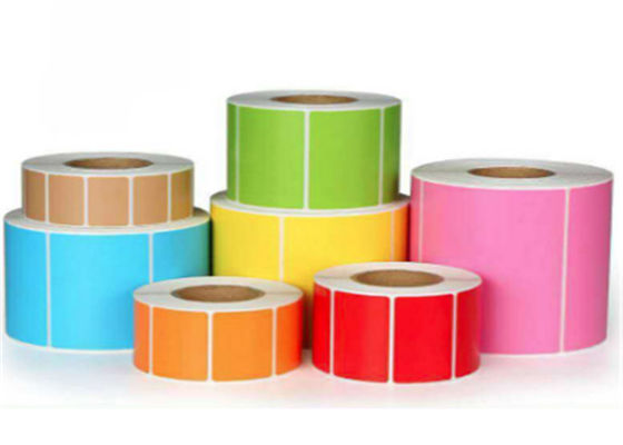 Geurloze 65mm X 80mm de Waterdichte Broodjes van Streepjescodeetiketten