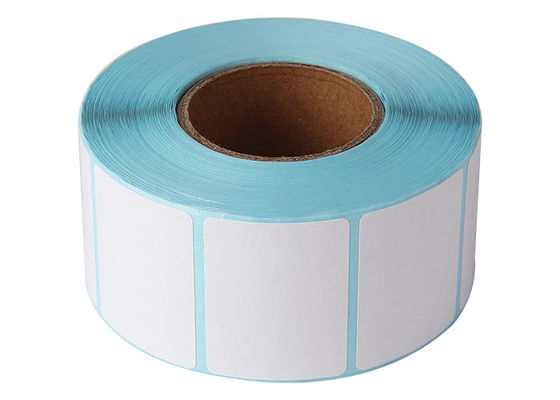 Logo Printing FSC 67x28mm Zelfklevende Etiketsticker 5Rolls/Shrink