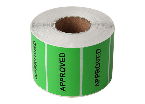 100rolls/Box 67x28mm FSC Zelfklevende Etiketten voor Drukspatie