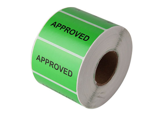 100rolls/Box 67x28mm FSC Zelfklevende Etiketten voor Drukspatie