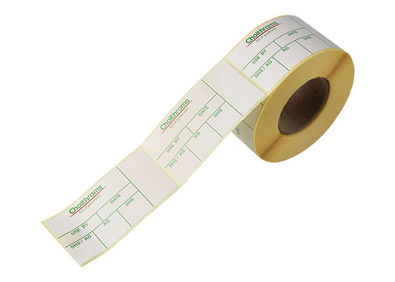 Voorgedrukte Permanente Zelfklevende Sticker 57x32mm van het Streepjescodeetiket