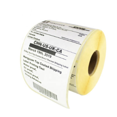 Anti Vervalst Cellofaan Thermisch Document Etiket 102x76mm