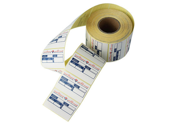 Waterdichte COC-PE Directe Thermische Etiketten 102x76mm van pvc