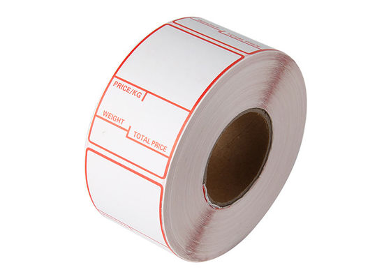 Het composteerbare Etiket van Labels BOPP 4x6 van de Sticker Thermische Printer Zelfklevende Verschepende